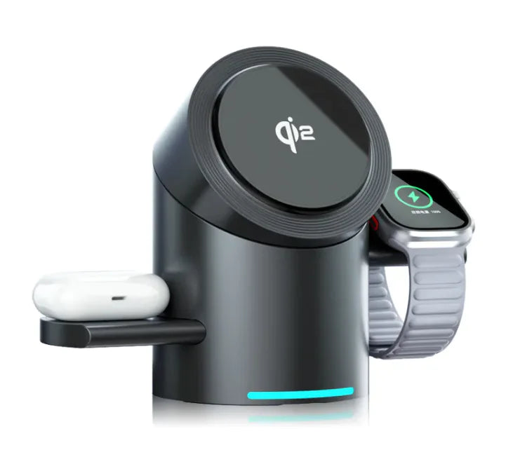 3-in-1 Magnetic Wireless Watch Charger